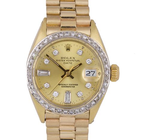 gold womens rolex sale|second hand rolex ladies watches.